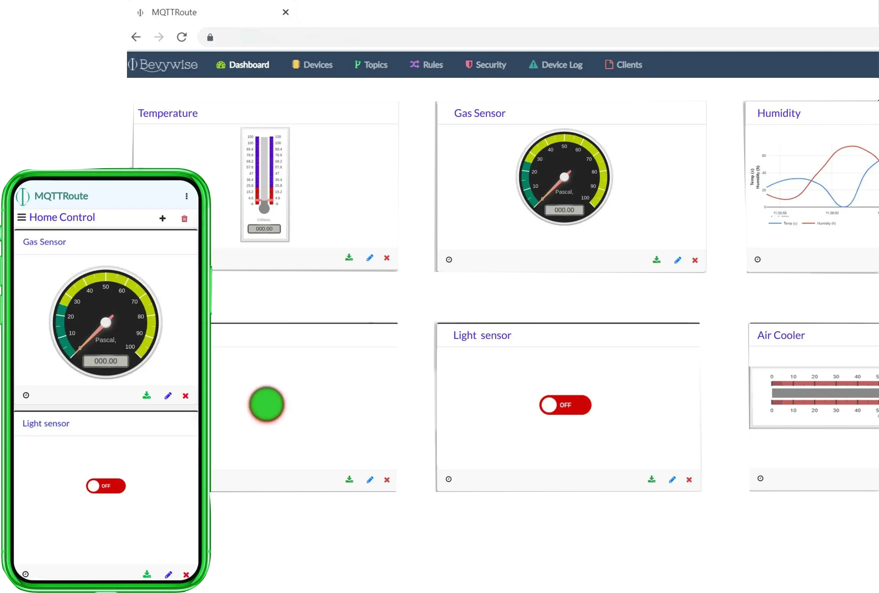 MQTT Broker Mobile Application